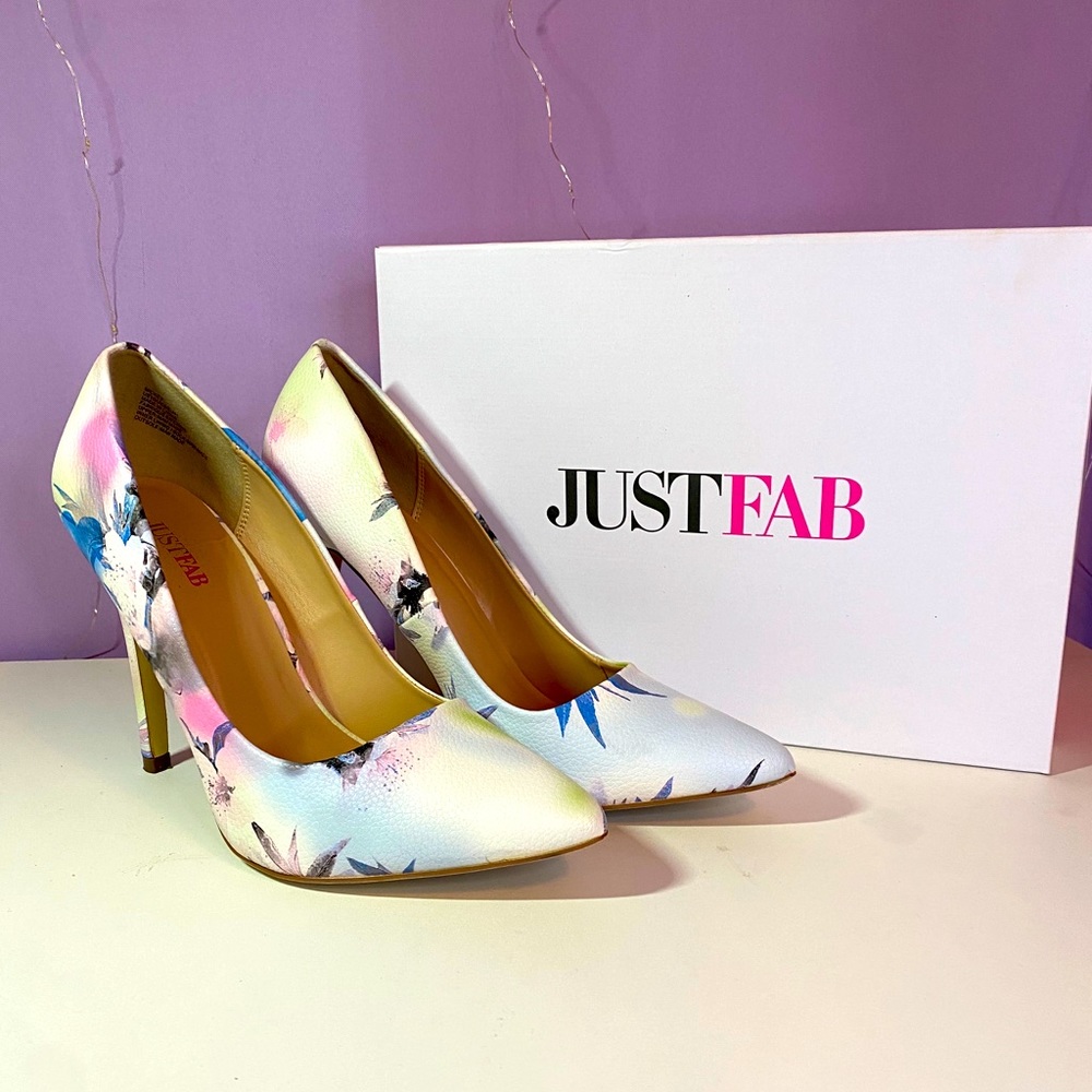 Justfab Floral pump